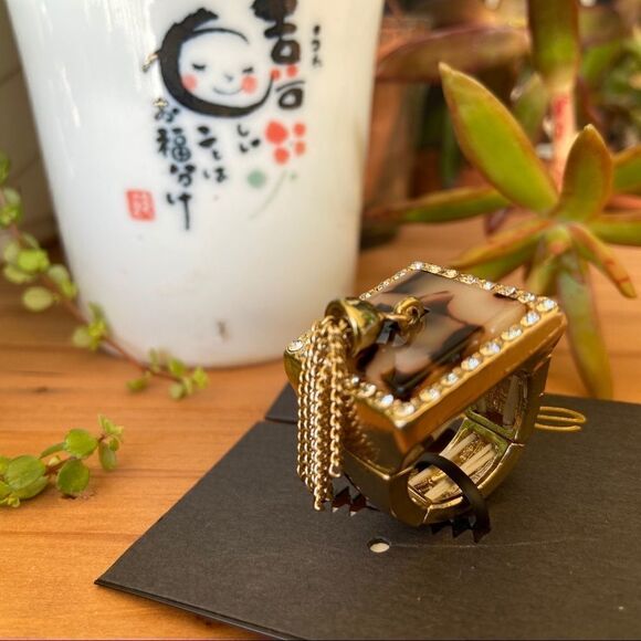 Silver Animal Print ResinTassel bebe Statement Ring $16 each or bundle 3 for $25 - Picture 2 of 7